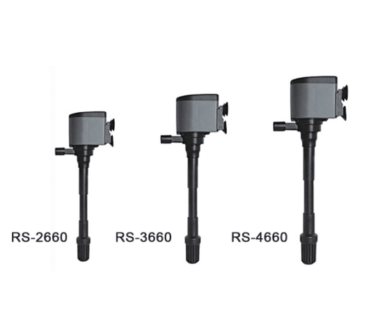 Rs Eco Grren Series Aquarium More Multi Functional Power Head High Performance 3 In 1 Low Noice, Power 20 W, Max. Flow 1400 L / H