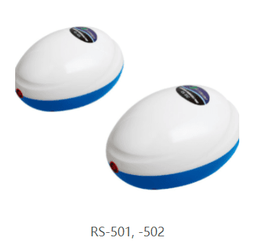 Rs Single Out Let Aquarium Air Pump With Shock Proof Rubber Foot , Mute Design. Power 2.0 W- Flow 2.0 L / Min