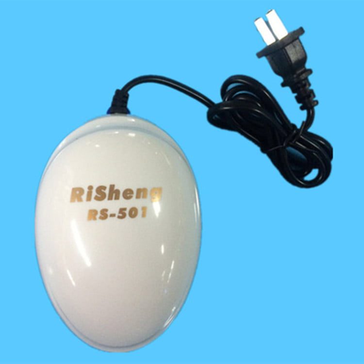 Rs Single Out Let Aquarium Air Pump With Shock Proof Rubber Foot , Mute Design. Power 1.5 W- Flow 1.5 L / Min
