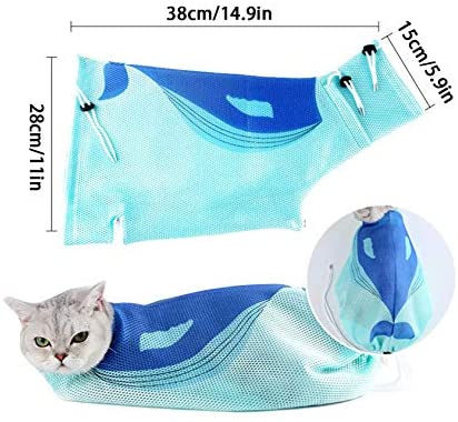 Pets Club Cat Shower Bag-38Cmx28Cmx15 Cm