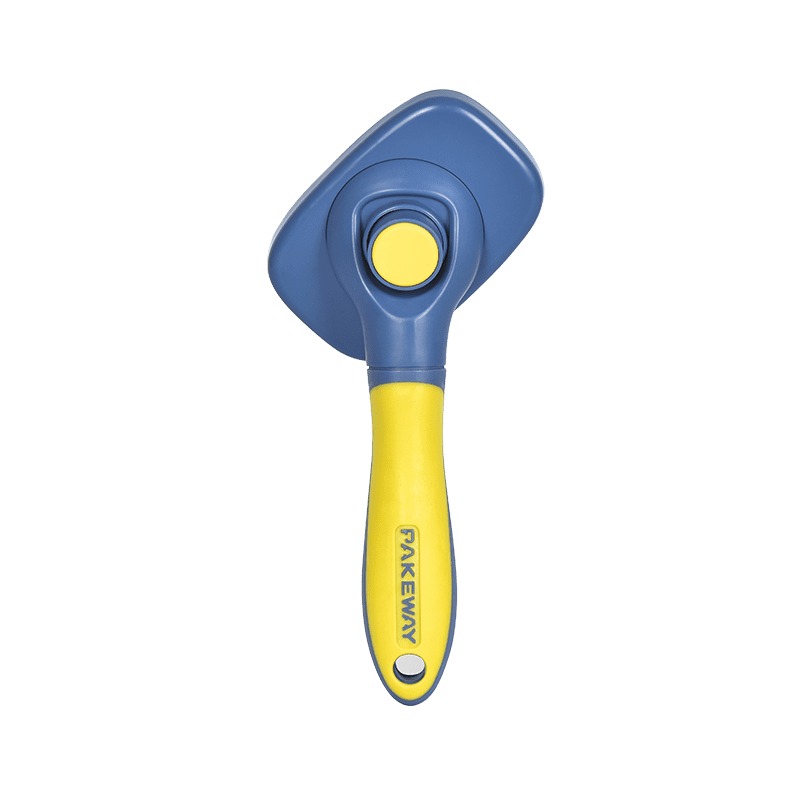 Pakeway T10 Rotable Self Slicker Pet Grooming Brush-19.1x9.6 x5.4 Cm