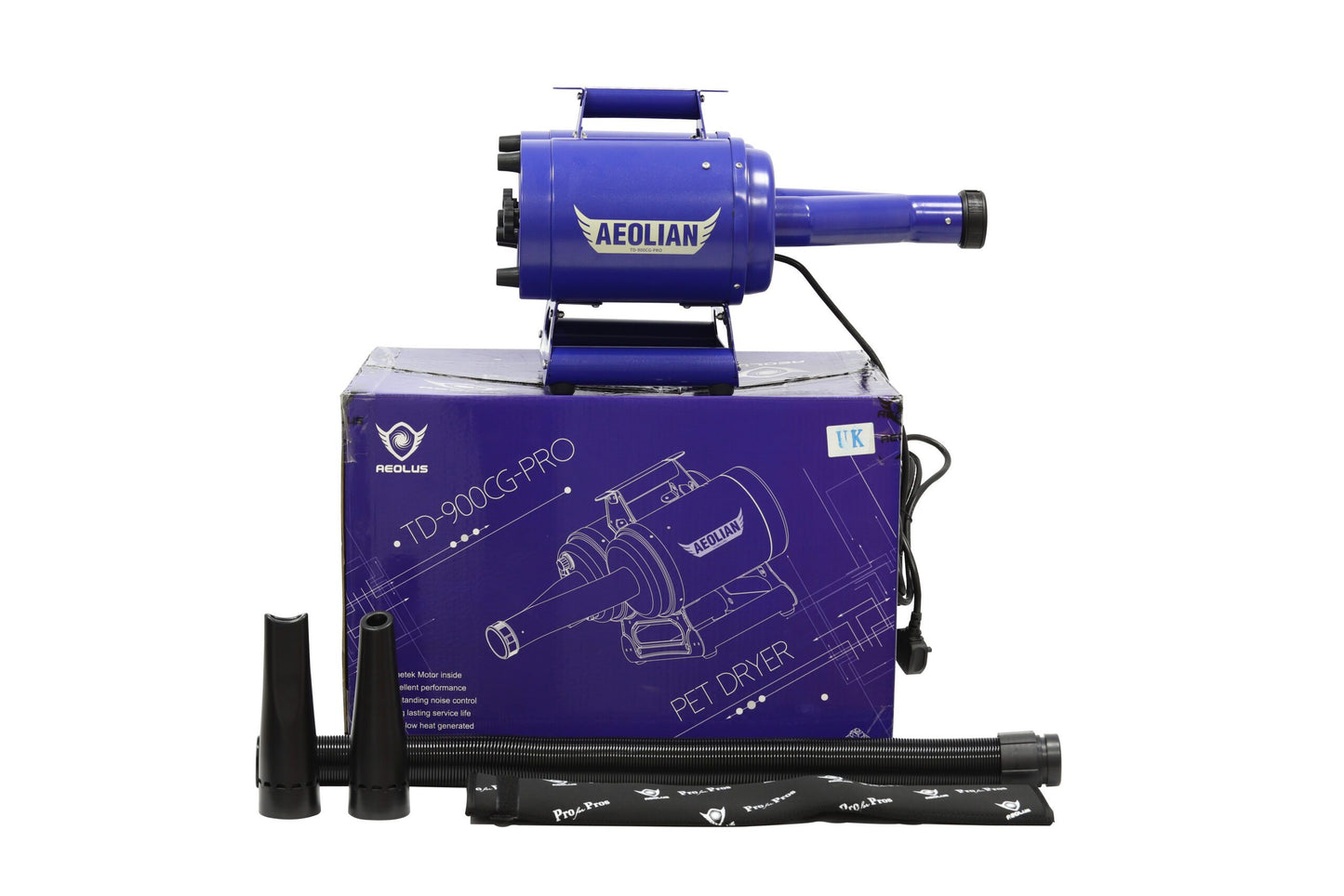 Aeolus Gemini Pro Dual Motor Force Dryer With Heating Unit