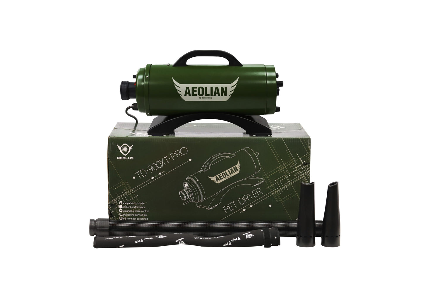 Aeolus Hercules Pro-Dual Motor Force Dryer With Heating Unit