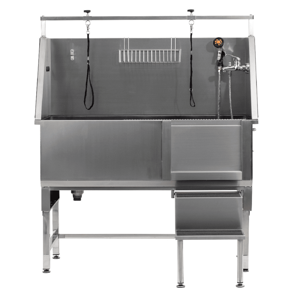 Aeolus Free Standing Economical Bathing Tub with Sliding Door, made from gauge 18 (1.2mm)