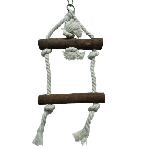 Pets Club Natural Wooden Bird Toy H-23 Cm, W-15 Cm