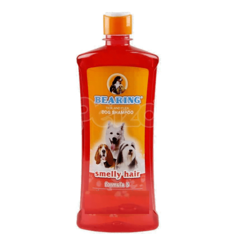 Bearing Formula 7 Tick & Flea Dog Shampoo Smelly Hair - 600 Ml
