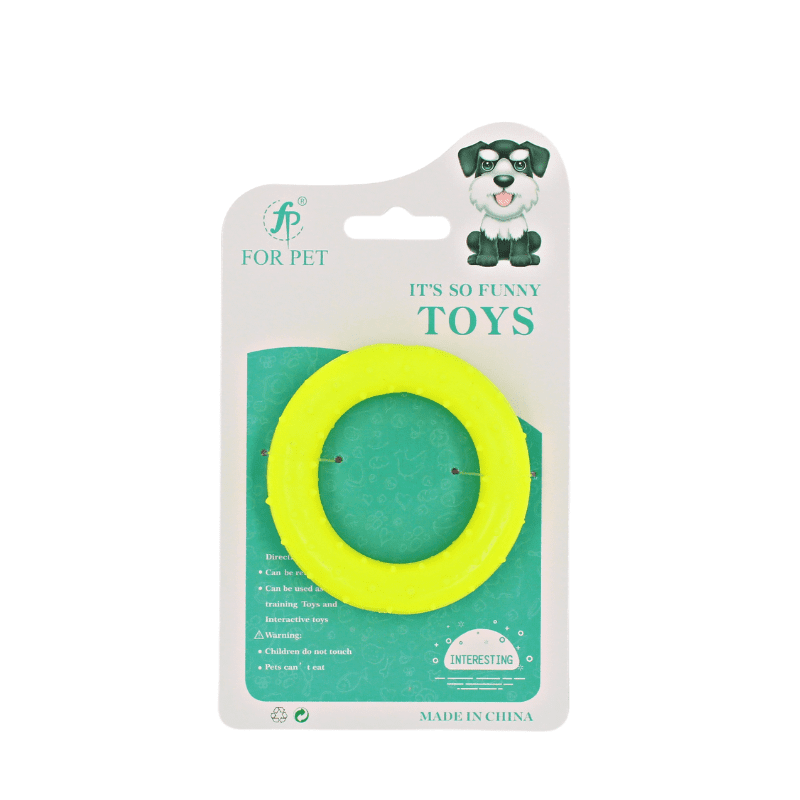 For Pet Molar Rubber Ring Dog Toy,Size: 7.8Cm