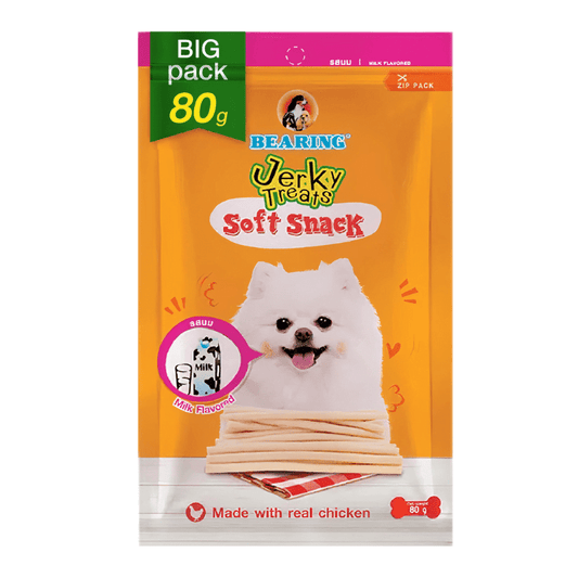 Bearing Jerky Treats Sticks Milk Flavor-80 Gm