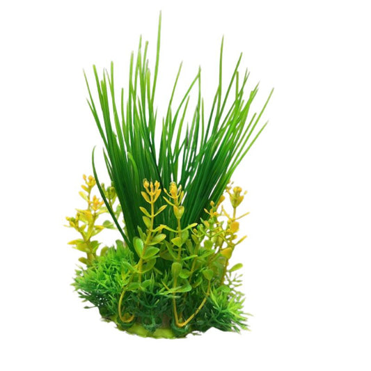 Aquarium Plastic  Plant - M892-W6*H18 Cm(Sold By 2 Pcs/Pack Only)