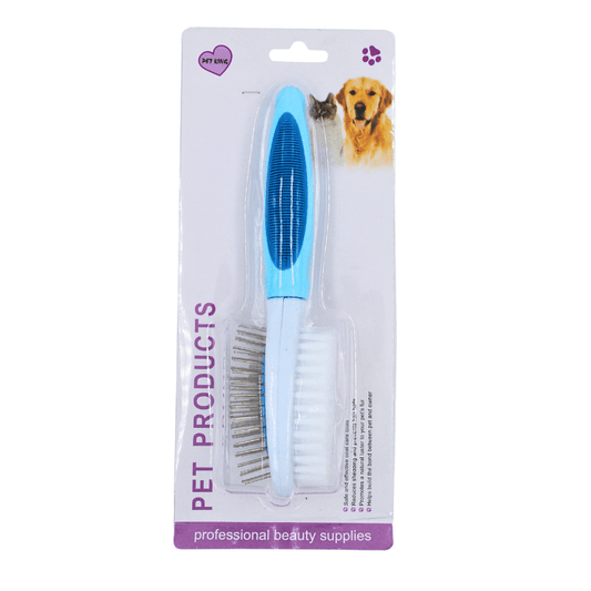 Pet King Double Sided Brush For Dogs And Cats - 23*6.5 Cm ( Large)