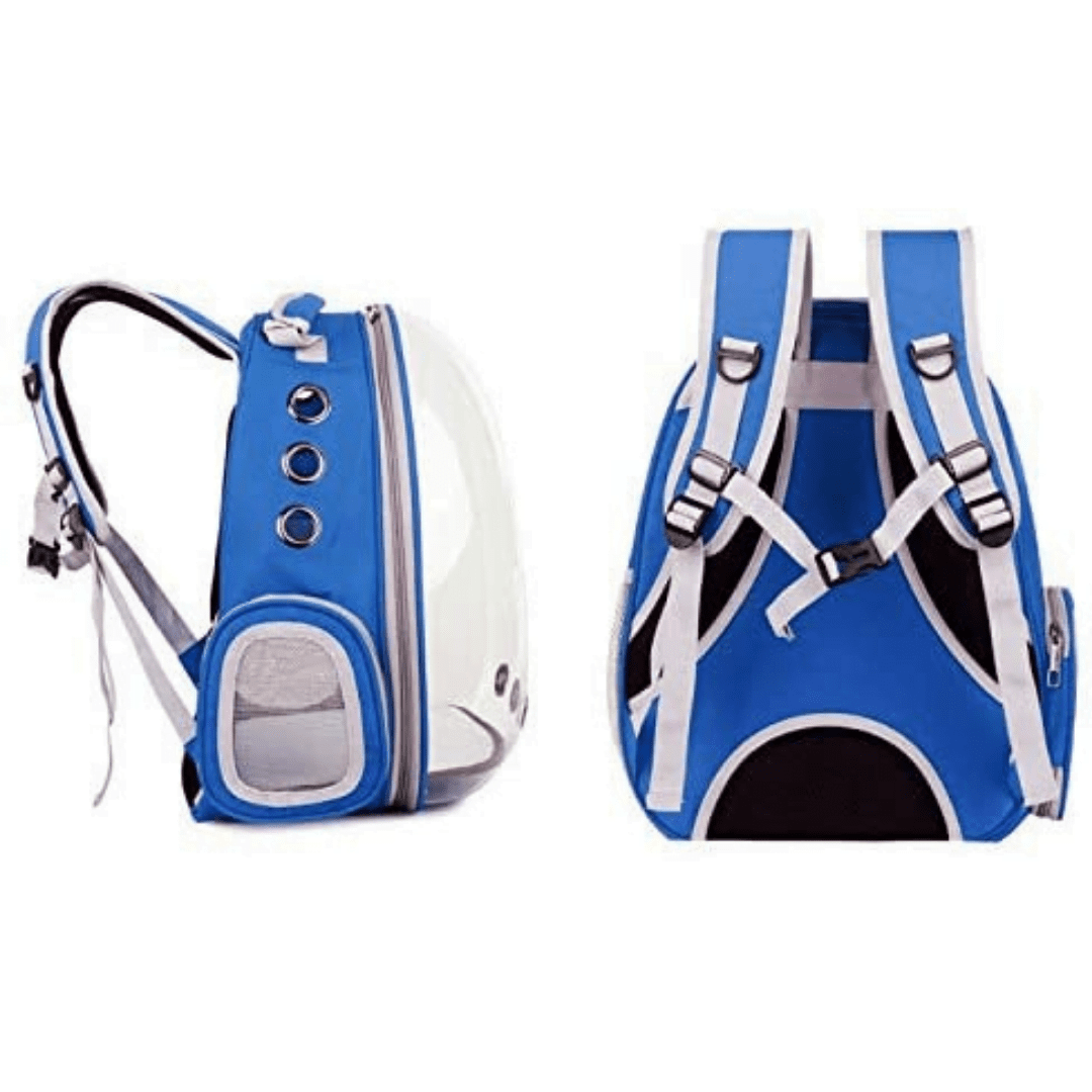 Woofy High Quality Breathable Transparent Pet Backpack-40Cmx30Cmx20Cm