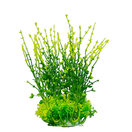 Aquarium Plastic  Plant - M854 -W6*H20Cm ( Sold By 2 Pcs/Pack)