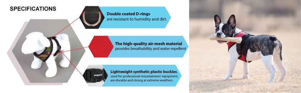 Puppia Soft Harness-Ac30