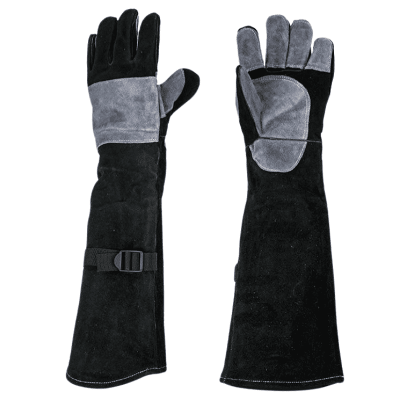 Cozy Paws Leather Animal Handling Gloves-60cm
