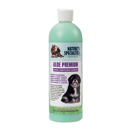 Natures Specialties Aloe Premium Shampoo For Dogs And Cats - 473ml / 16Oz