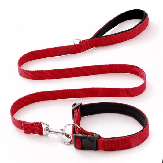 Helepet Nylon  Dog Leash Collar Set