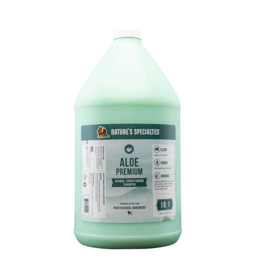 Natures Specialties Aloe Premium Shampoo Gallon For Dogs &amp; Cats-3.8L