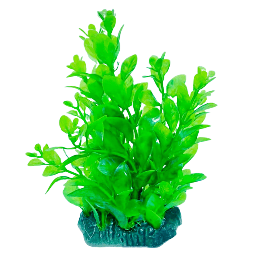 Aquarium Plastic  Plant - M404-W7*H13 Cm
