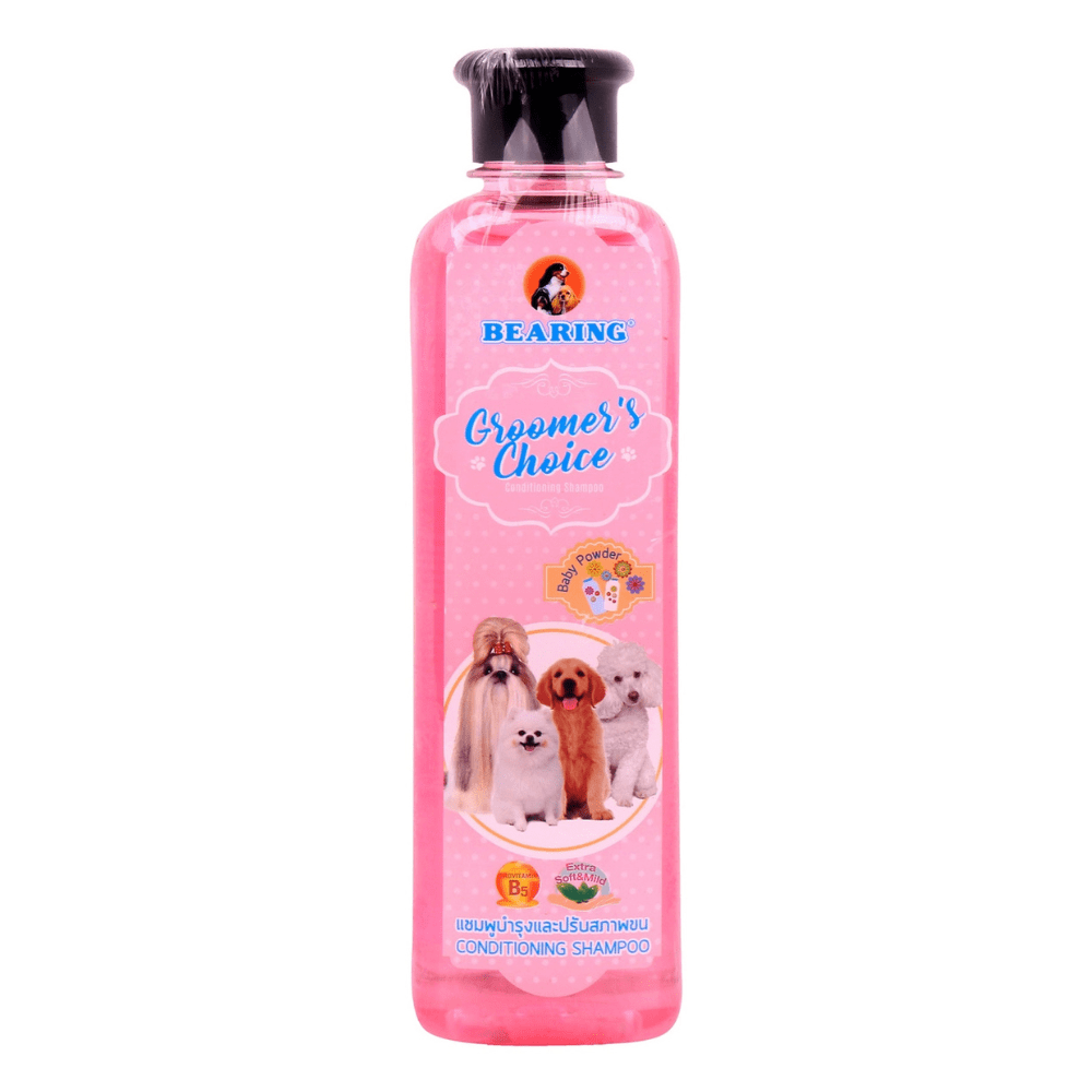Bearing Groomer Choice Conditioning Shampoo For Dogs Baby Powder-365 ml