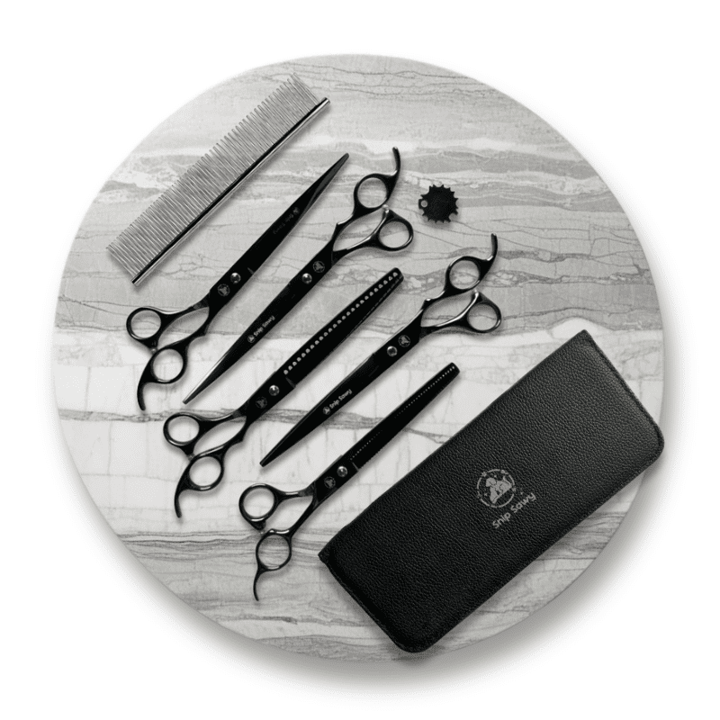 Snip sawy Professional Pet Grooming 6in1 Scissors Set.